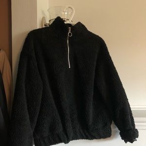 Brand new teddy turtleneck hoodie